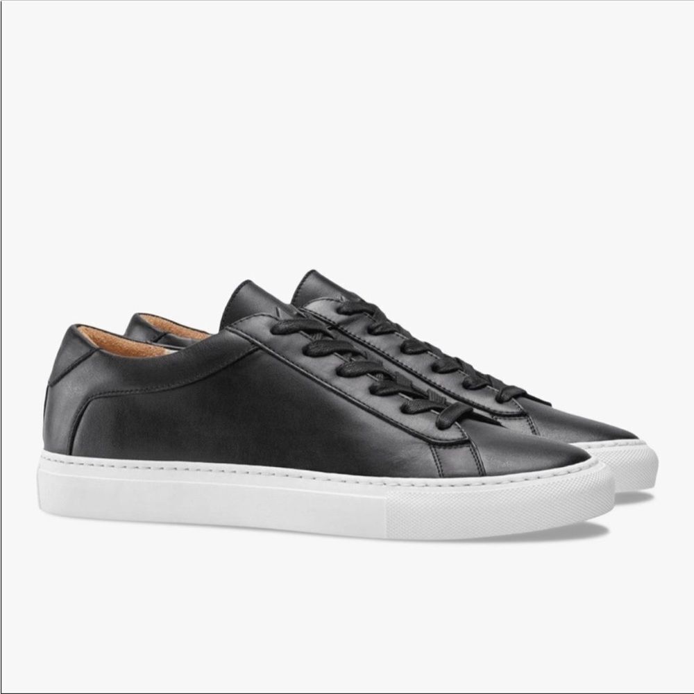 Koio Capri Onyx Women’a Sneaker in Black size 38